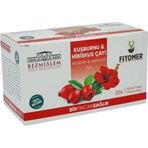 Fitomer Kuşburnu & Hibiskus Çayı 1,5 Gr 20 Li Paket