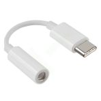 FitPlus JH-022 Type-C to 3.5 mm Beyaz Kulaklık Dönüştürücü Kablo