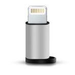 FitPlus Micro to Lightning Çevirici Gri Adaptör