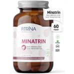 Fıtrina Minatrin Biotin Çinko Selenyum İçeren Cam Şişe 60 Kapsül Takviye Edici Gıda
