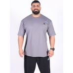 Fitsize - Designed In Usa Erkek Dar Kesim Sporcu Tişört - Fitness & Antrenman Giyim - %100 Pamuklu Kumaş - XL - Gri