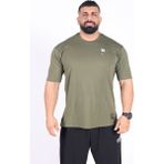 Fitsize - My Limits Erkek Dar Kesim Sporcu Tişört - Fitness & Antrenman Giyim - %100 Pamuklu Kumaş - Yeşil