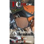 Fittcar Renault Clio 3 2005 - 2011 Akıllı Oto Paspas Takımı Eva Mat - Taba