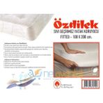 Fıtted Lastikli 100X200 Sıvı Geçirmez Alez Yatak Koruyucu