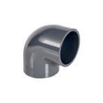 Fitvalf Uh-Pvc 90ºyapıştırma Muflu Dirsek Ø32-PN16-(5 Adet)