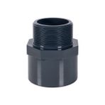 Fitvalf Uh-Pvc Tek Taraf Dıştan Dişli Redüksiyonlu Adaptör Ø20X½"-PN16