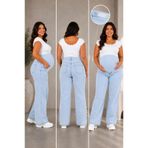 FİVA JEANS Hamile Jeans Ayarlanabilir Lastikli Premium Büyük Beden Kot Pantolon