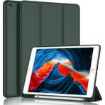 Five-E Apple iPad Air 3. Nesil 10.5 Inc (2019) Kalemlikli Yatay Standlı Stromix Smart Kılıf A2123 A2152 A2153 - Haki