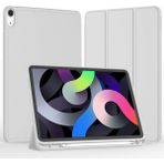 Five-E Apple iPad Air 5. Nesil 10.9 (2022) Kalemlikli Yatay Standlı Stromix Smart Kılıf A2588 A2589 A2591 - Gri