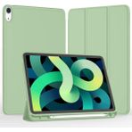 Five-E Apple iPad Air 5. Nesil 10.9 (2022) Kalemlikli Yatay Standlı Stromix Smart Kılıf ve Ekran Koruyucu A2588 A2589 A2591 - Açık Yeşil