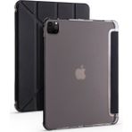 Five-E Apple iPad Pro 11 (2021) 3. Nesil 4 Farklı Standlı Kalemlikli Kılıf A2759 A2761 A2435 A2762 - iPad Pro 11 2021 (3.Nesil) - Siyah