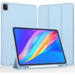 Five-E Apple iPad Pro 11 (2021) 3. Nesil Kalemlikli Yatay Standlı Stromix Smart Kılıf ve Ekran Koruyucu A2377 A2459 A2301 A2460 - iPad Pro 11 (3.Nesil) - Açık Mavi
