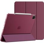 Five-E Apple iPad Pro 11 3. Nesil (2021) Yatay Standlı Uyku Modlu Basic Arkası Sert Smart Kılıf ve Ekran Koruyucu A2377 A2459 A2301 A2460 - iPad Pro 11 2021 (3.Nesil) - Mor