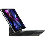 Five-E Apple iPad Pro 11 Inc 3. Nesil (2021) Bluetoothlu Touchpadli Manyetik Kapaklı Magic Ingilizce Q Keyboard A2377 A2459 A2301 - Siyah