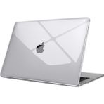 Five-E Apple MacBook Pro 16.2 M2 Çipli 2023 Darbelere Dayanıklı Ön Arka Clear Parlak Kapak Kılıf A2780 - Şeffaf
