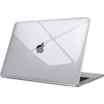 Five-E Apple MacBook Pro 16 M4 Pro 2024 Çipli Darbelere Dayanıklı Ön Arka Clear Parlak Kapak Kılıf A3403 - Şeffaf