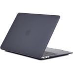 Five-E Apple MacBook Pro 16 M5 2025 Çipli Darbelere Dayanıklı Buzlu Matte Ön Arka Kapak Kılıf - Siyah