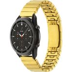 Five-E Huawei Honor Magic 2 46MM Otomatik Klipsli Aşınmalara Dayanıklı Parça Tasarımlı Piece Metal Kordon - Gold