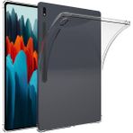 Five-E Samsung Galaxy Tab S8 Plus 2022 Antishock Köşe Korumalı Şeffaf Shockproof Esnek Kılıf Sm- X800 X806 - Tab S8+