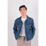 Five Pocket FP24A1099-W104 Erkek Davıd Denim Ceket - Dark Blue