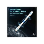 FIVIONT Döner Tükenmez Kalem Stres Giderici Pen Spinning Fidget Metal Bilyalı 21cm Kalem