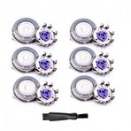 Fivoras HQ8 Philips Norelco Aquatec için Yedek Kafalar Norelco Aquatec Tıraş Makineleri için Jilet Yedek Bıçakları PT720 PT730 AT880 At830 AT810 AT815 için, Yükseltilmiş HQ8 Bıçakları, 6 Paket ve Fırça