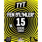 Fix Yayınları TYT Fen Bilimleri 15 Deneme Sınavı