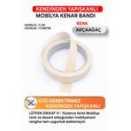 FixCaps Mobiya Kenar Bandı,Kendinden Yapışkanlı . AKÇAĞAÇ ,Dekoratif Şerit 2cmx10mt