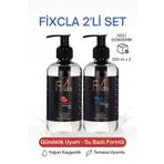 FixCla 2’li Kayganlaştırıcı Jel 250 ml – Su Bazlı, Çilek Aromalı & Doğal Formüllü Set