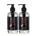 FixCla Vajinal Anal Kullanıma Uygun Su Bazlı Çilekli, Çilek Aromalı Kayganlaştırıcı Jel 250 ml 2'li Set