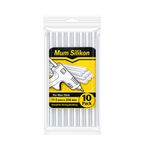 Fixed Silikon Mum Çubukları, İnce, 7.4mm, 10'lu Paket