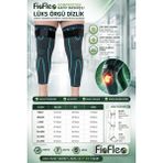 FixFlex Kompresyon Destekli Kaymaz Ağrı Azaltıcı Diz Koruyucu Sıcak Tutan Dizlik Lüx Örgü (Gri/Mavi) S (1 ADET)