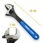 FIXIO Fixio Kurbağacık Anahtar 10" - 250 Mm. Mavi