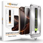 Fixmaster iPhone 15 Pro Max Uyumlu Ultra Clear HD Temperli Cam, Easy Fix Kolay Kurulum Serisi Yüksek Kaliteli Ekran Koruyucu