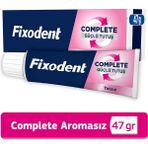 Fixodent Complete Tatsız Diş Protezi Yapıştırıcı Krem 47 gr