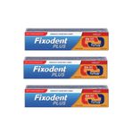 Fixodent JGF99 Plus 40 G Diş Protez 3'lü Paket Yapıştırıcı Krem