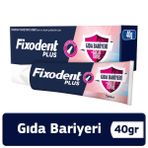 Fixodent Plus 40 gr Gıda Bariyeri Protez Diş Yapıştırıcı
