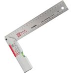 Fixonic B.h.d BHD00195 250MM/25CM Alüminyum L Marangoz Gönye/su Terazili - Gri