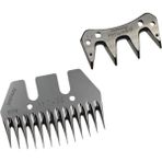 Fixonic BHD0139 Orjinal Beıyuan Koyun Kırkma Makinesi Yedek Tarak ve Bıçak Seti - 80x60mm