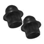 FIXOSHEE 2 Adet Vintage Lamba Soketleri E26 Kolye Işıkları Yuvalar Değiştirme Endüstriyel Dekoratif DIY Aydınlatma Için Retro Asma Lamba Tutucu