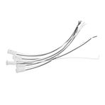 FIXOSHEE 6 Adet Lamba tutucu kablolaması led ampül lamba tabanı kiti endüstriyel soket lamba üsleri küçük masa lambası soketi vintage lamba tutucu fişli ampul tutucu lamba standı tabanı pvc