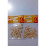 FixPoint Ahşap Mini Küçük Mandal Fotoğraf Asma Mandalı Dekoratif Pano Çerçeve Mandalı 25 Mm 2 Paket (48 Adet)