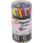 Fixpoint Fineliner Kalem Kavanoz Fixpoint P 5655 72'li Kavanoz