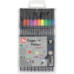 Fixpoint Fineliner Kalem Siyah Gövde 10'lu Fixpoint P-5501