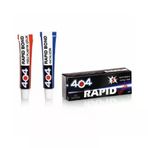 Fixport 404 Plastik Çelik Rapid Bond Hızlı Yapıştırıcı 16gr - Şeffaf
