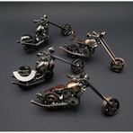 Fixport El Yapimi Dekoratif Metal Motor