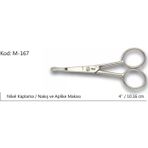 Fixport Rose Europe Aplike ve Nakış Makası Kıvrık Küt Uçlu No:4 10,16 CM