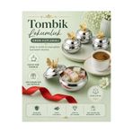 Fiyakalı Ürünler Atölyesi 6'lı Gümüş Kelebekli Tombik Lokumluk, Çay ve Kahve Yanı Sunumluk, Şekerlik, Drajelik