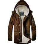 Fiyesmen Slim Fit Kısa Suya Rüzgara Dayanıklı Parka - Camel