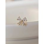 Fiyonk Kurdela Model Kıkırdak Piercing Tragus Helix Gold Renk Küpe